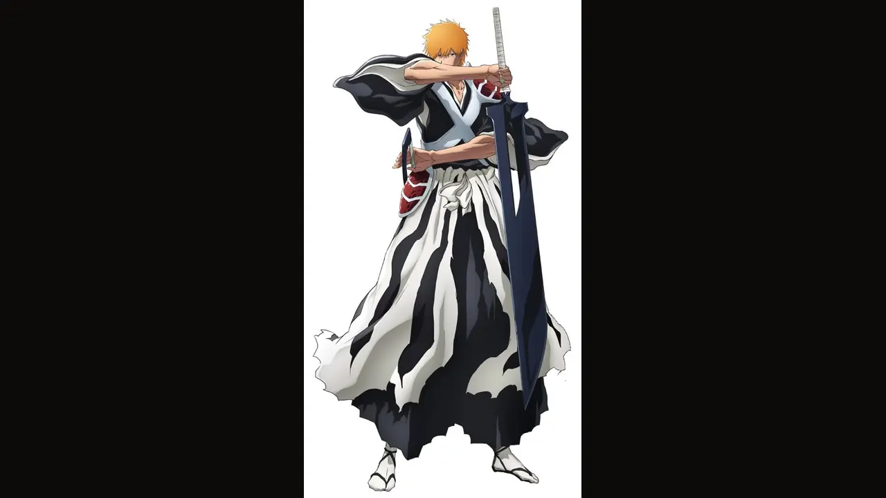 A Soul Reaper Zanpakuto blade in artwork
