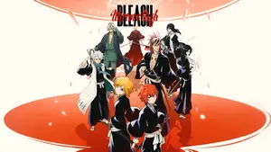 Bleach Mirrors High battle screen with a Soul Reaper squad in combat